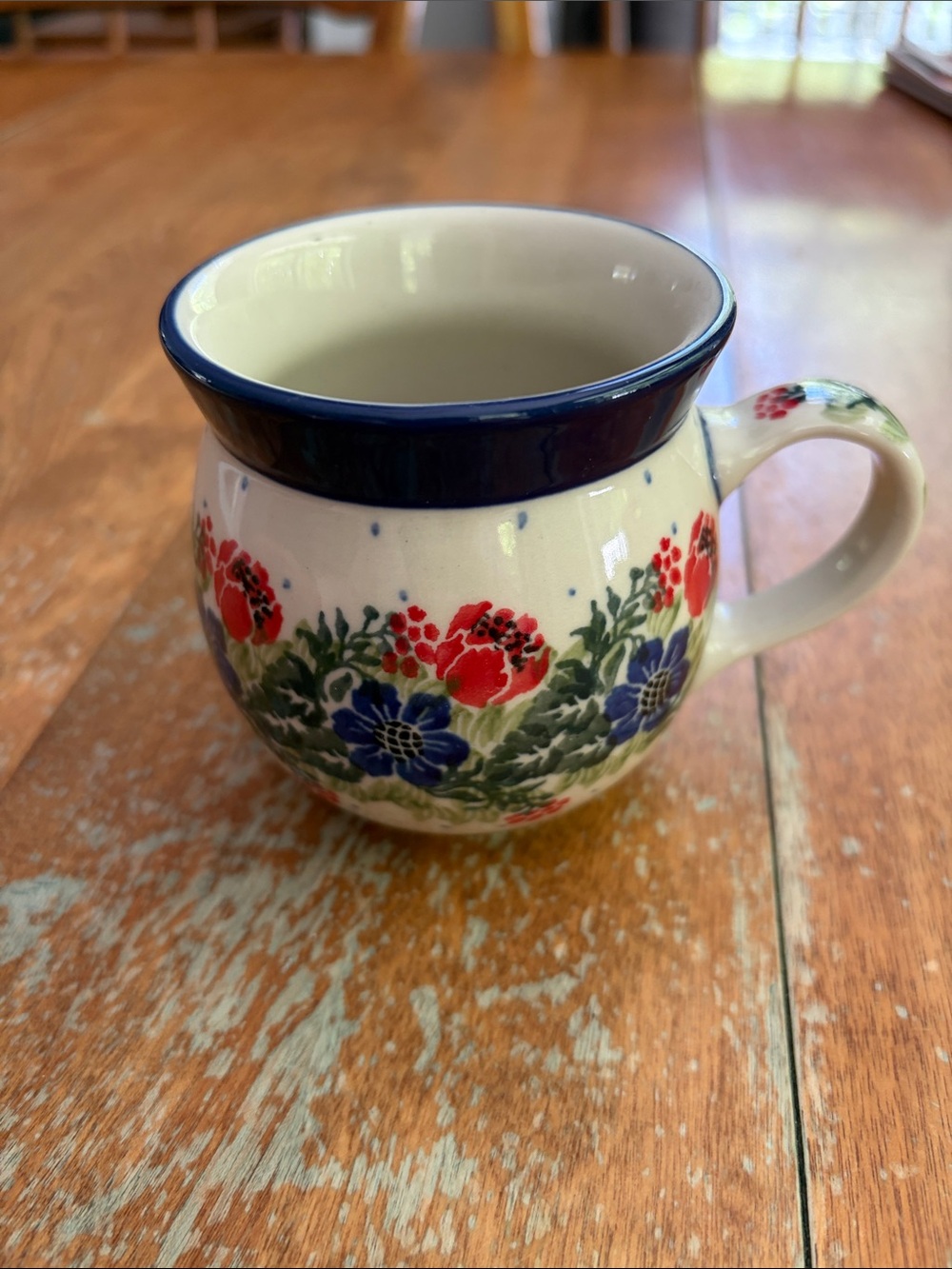 Boleslawiec Bubble Mug Garden Party